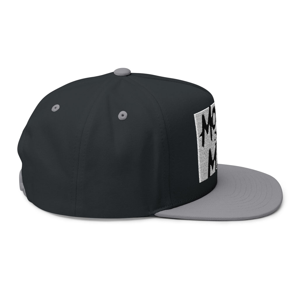 Money On My Mind Flat Bill Cap — Embroidered Snapback Hat
