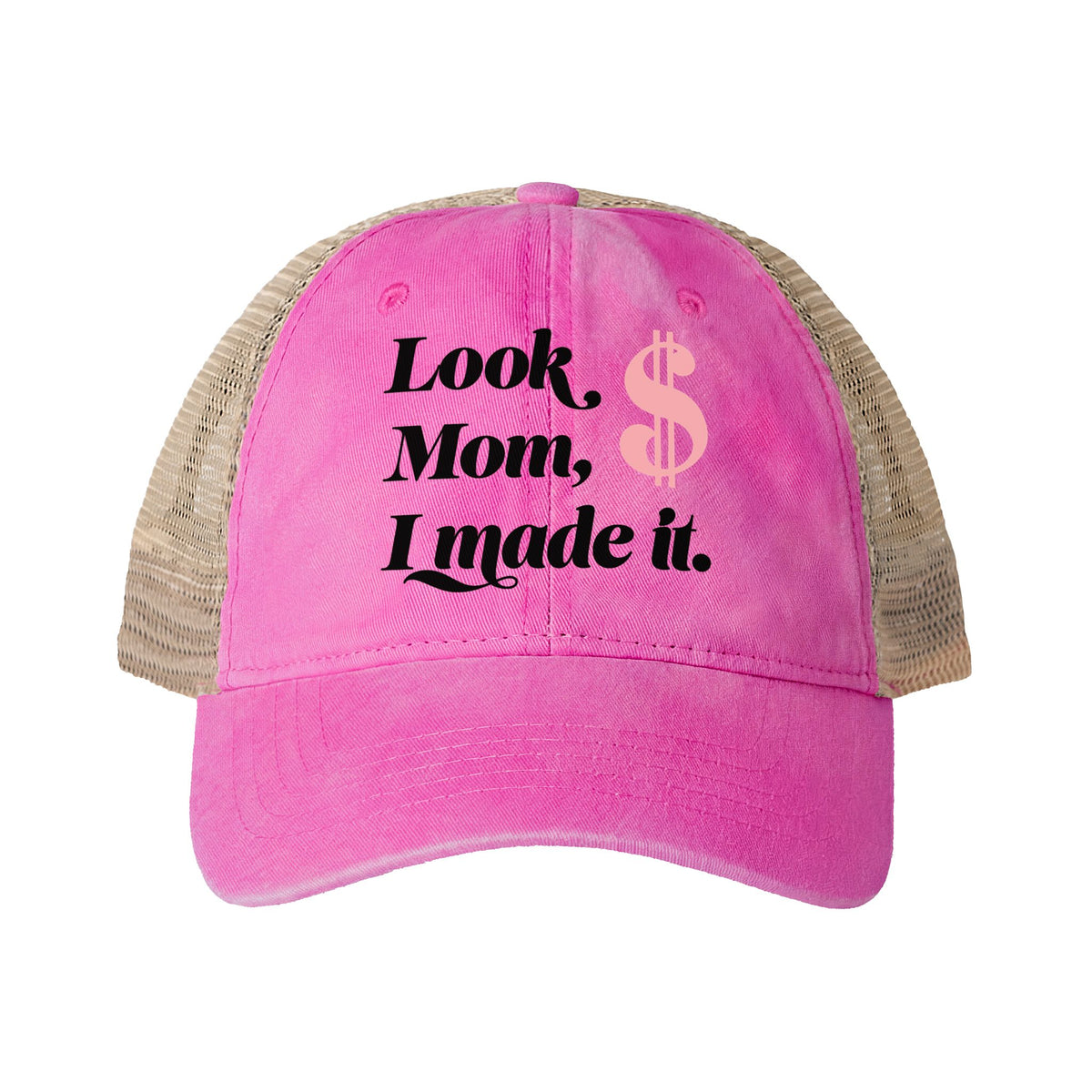 Women's Washed Mesh-Back Cap
