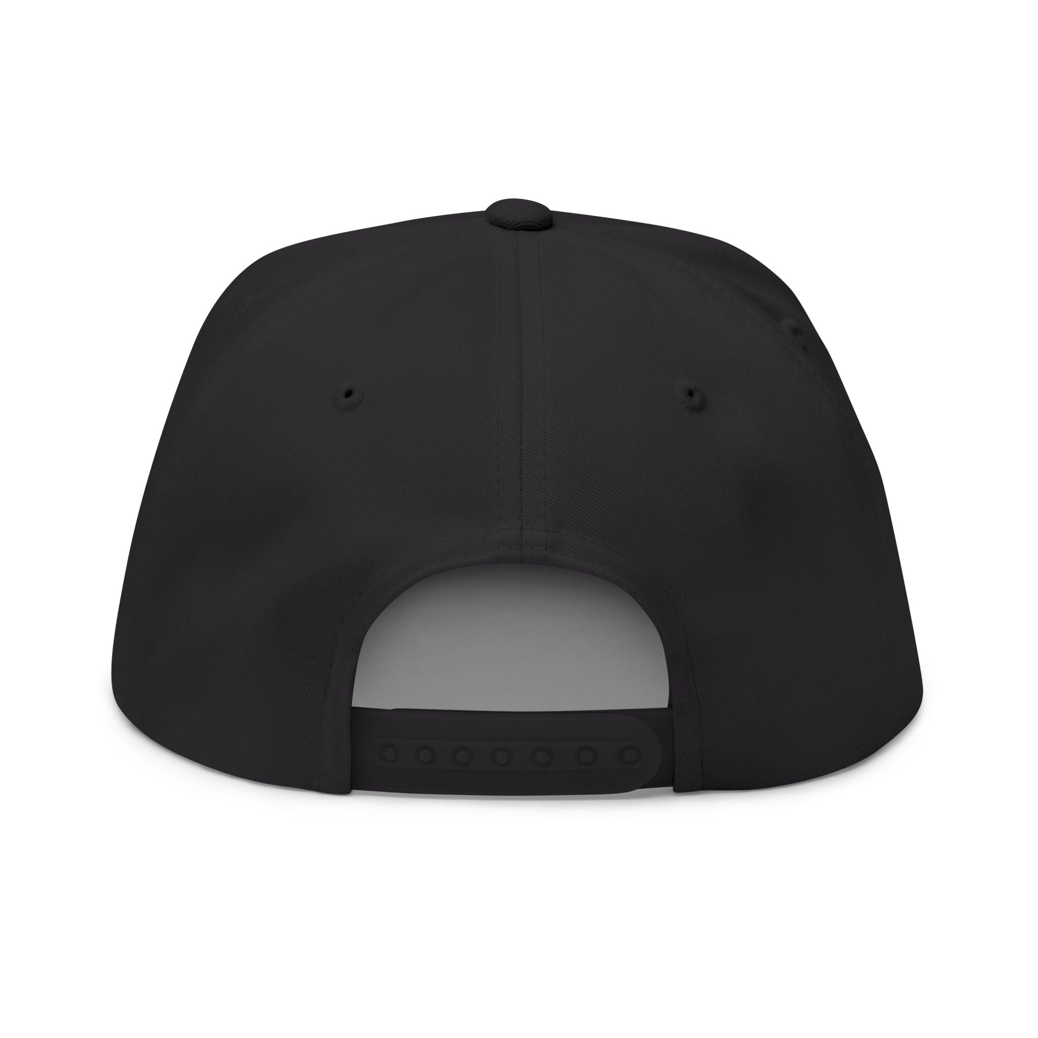 Money On My Mind Flat Bill Cap — Embroidered Snapback Hat