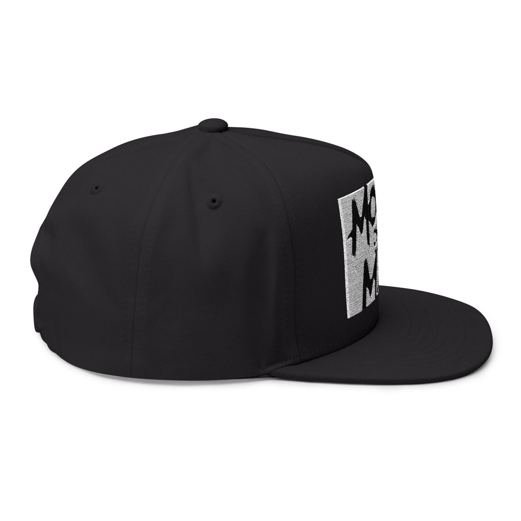 Money On My Mind Flat Bill Cap — Embroidered Snapback Hat